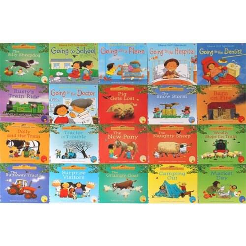 20 extracurricular fairy tales children bedtime stories English picture books baby simple English cognitive learning toys