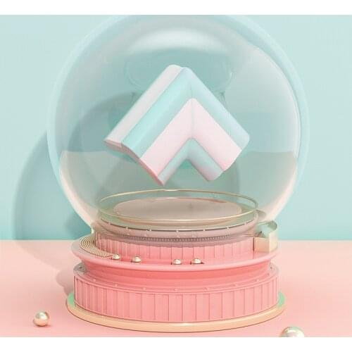 4Pcs Child Baby Silicone Safe Corner Protector Safety Edge Guards Children Anticollision Protection Cover Angle Pads From Table