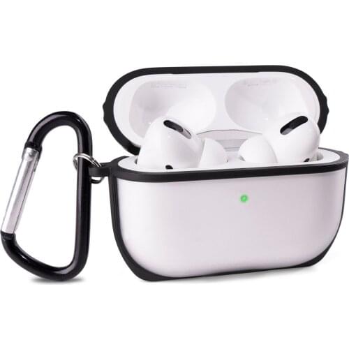 2020 wireless earphone Case Cover ,TPU&PC composite material, design for AirPods Pro ,Anti-Fall, Anti-Lost, Anti-Slip