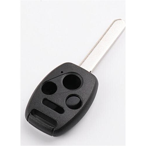 4 Buttons Remote Key Case Shell for Honda 2003 2008 2009 Accord Cr-V Civic Insight Ridgeline 3 +1 Panic Buttons