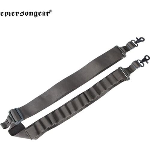 Emersongear Tactical Shotgun 15rd Sling Carrying Strap Hunting w BUCKLE Military Training Combat Outdoor Sports EM8795
