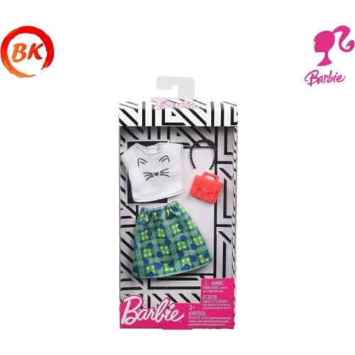 Barbie Barbie Trendy Outfits FYW85-GHW75 - Gift for Girls - Barbie Clothes Fashion