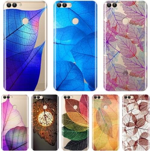 Purple Leaf Soft Back Cover For Huawei P8 P9 P10 P20 Lite 2017 Phone Case Silicone For Huawei P9 P10 Plus P20 Lite Pro P Smart