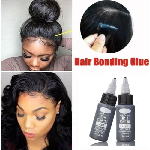 1 Piece Of Waterproof Professional Hair Adhesive Glue Wig Braided Lace Wig Hair Extension Liquid Gel Eyelash Glue Salon Tool