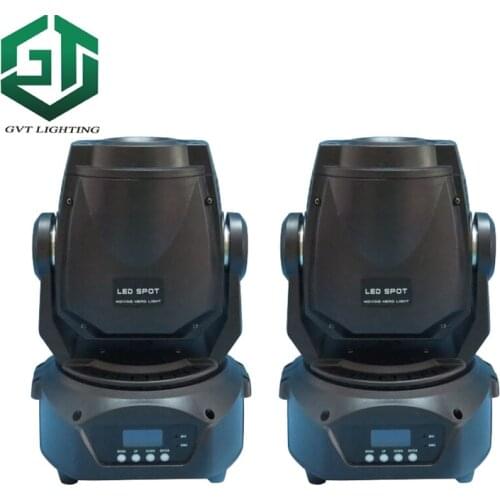 2pcs/lot 90W LED Gobo Moving Head Light 3 Face Prism DMX Controller for Stage Theater Disco Nightclub Party led spot lights