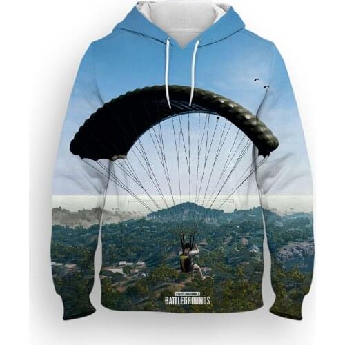 PUBG Japan Harajuku Childrens Clothes Hoodies Kids Sweatshirts Hoody Cartoon Man Tops Boys/Girls Pullover Hoodie Printed Casual