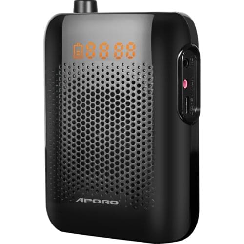 Amplificador Voz 20W Bluetooth Voice Amplifier with Wired Microphone For Professor Teaching Lecture Portable Megaphone Speaker