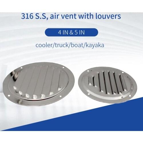 316 Stainless Steel Waterproof Ventilation Air Vent Cap