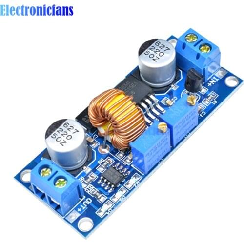 High Efficiency! CC/CV 5A Lithium Charger Board XL4015 Adjustable 6-38V To 1.25-36V DC Step Down Power Supply Buck Module