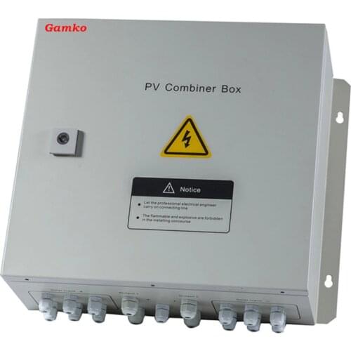 Gamko 16 channel pv array combiner box for solar panel system