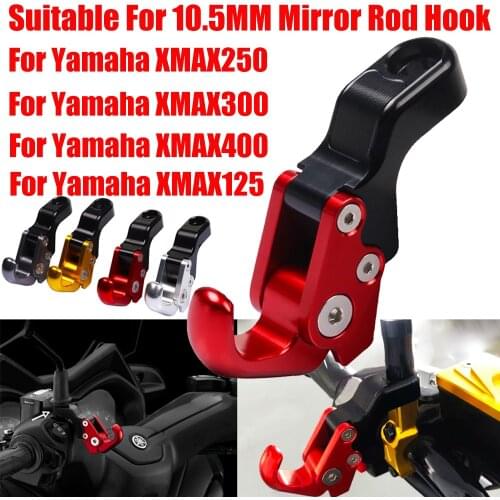 For YAMAHA NMAX XMAX 400 300 250 125 XMAX400 Motorcycle Helmet Accessories AGV K3 Helmet Hook Luggage Holder Horns Helmet Hook