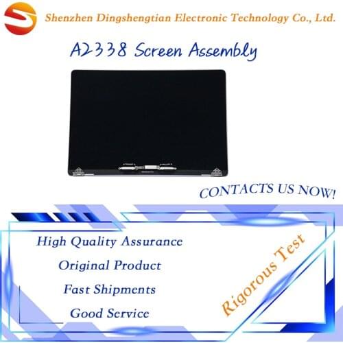Macbook Pro Retina 13 inch M1 A2338 LCD Screen Assembly 2020 dispaly Space Gray And Sliver