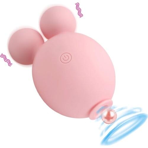 Cute Sucking Vibrator For Women Clitoris Sucker Nipple Clamps Anal Plug Beads Female Masturbator Erotic Toys In Pocket Sex Shop