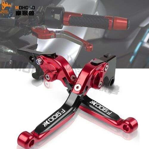 Motorcycle Accessories CNC Aluminum Brake Clutch Levers Adjustable Folding Extendable For BMW F900R F900XR F 900 R F 900 XR 2020