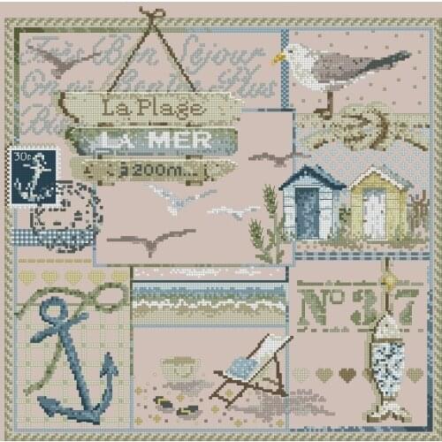 Cross Stitch Set Chinese DIY Kit Embroidery Needlework Craft Packages Cotton Fabric Floss New Designs EmbroideryZZ717