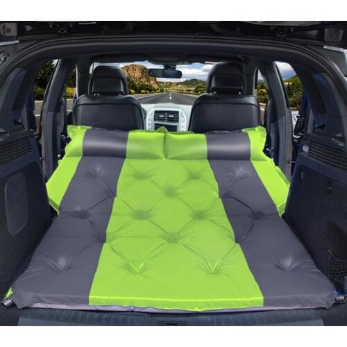 New Car Automatic Inflatable Bed Camping Equipment Car Rear Seat Sleeping Bed Camping Mat Travel Air Cushion
