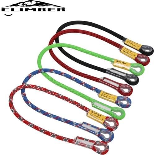 【New store 】 Professional Rock Climbing 10.5mm Static Lanyard Protective Eye-to-eye Sling Mountaineering Equipment