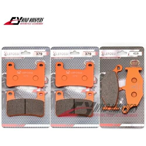 Metal sintering Front Rear Brake Pads For Suzuki GSX1300R Hayabusa GSXR1300 2008-2012 GSXR 600 750 2006-2010 GSXR 1000 K7/K8