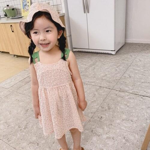 2 3 4 5 6 Y Toddler Girls Dress Fashion Flower Strap Princess Dress For Girl Kids Clothing Summer Baby Child Dress High Quality