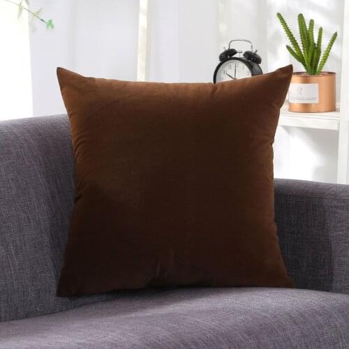 Multi-color Northern Europe Velvet Throw Cushion Pillow Living Room Sofa Office Chair Seat Cushions Backrest Tatami Pad