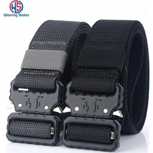 2019 New Outdoor Tactical Mens Belt Special Service Rescue Adventure Commuter Belt Adjustable Nylon Mens Belt Length 125 Cm