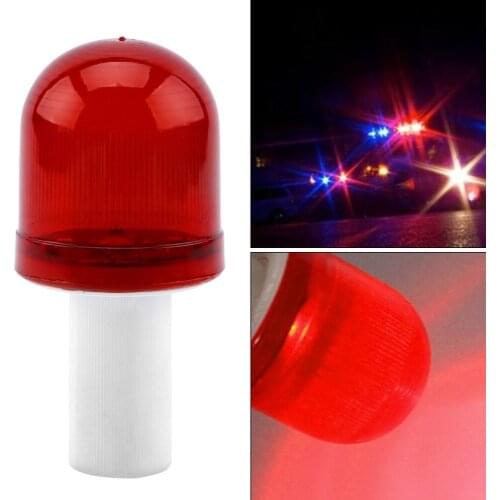 Bright LED Road Hazard Skip Light Flashing Scaffolding Safty Traffic Cone Topper Warning Light Road Block Lamp Drop Shipping Hot