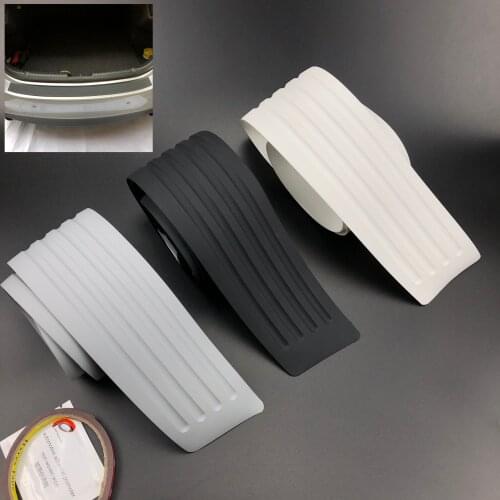 Car Rear Bumper Protector Sticker Case For SEAT Ibiza Leon Toledo Arosa Arona Alhambra Exeo FR Supercopa Mii Altea Cordoba cupra