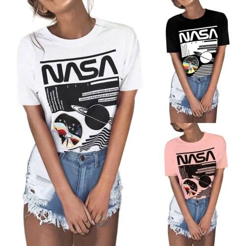 Woman Tshirt Funny Letter Printed Short Sleeve Tshirt women Summer Fashion O-Neck Female Tee Top Ladies Graphic T-shirt