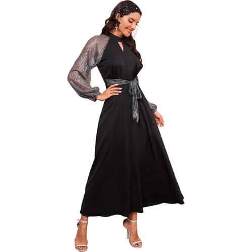 2021 Clothing New Popular Popite Summer And Autumn Big Swing Skirt Long Temperament Womens Dress