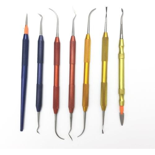 1pcs Dental Lab Tools Dentist Sculpture Knife Wax Carving Tools Spatula Blade