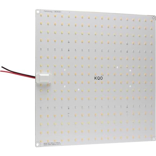 1000W 288 Diodes Square LED Grow Lights Samsung LM281B+ Full Spectrum Mixed Red UV IR Sunlike Light for Plants Growing