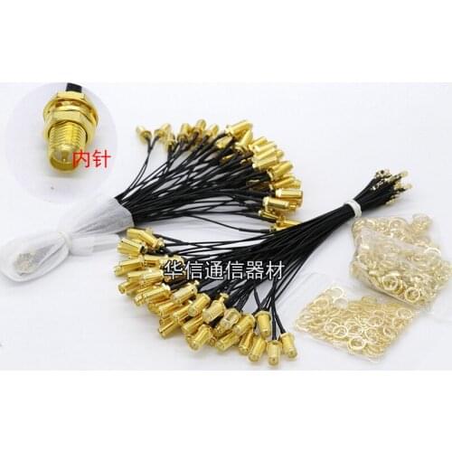 5CM/10CM/15CM/25CM U.FL to SMA male Connector IPEX 2 RP-SMA female U.FL IPEX to PR-SMA Cable for 2.4G&5.8G Wifi Module Modem