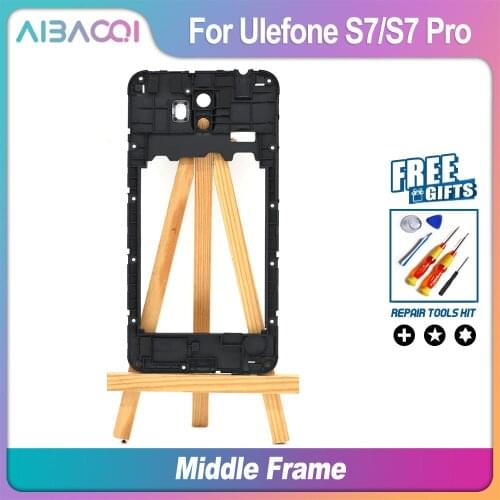 AiBaoQi New Original Middle Frame Assembly Replacement For 5.0 Inch Ulefone S7/S7 Pro Phone