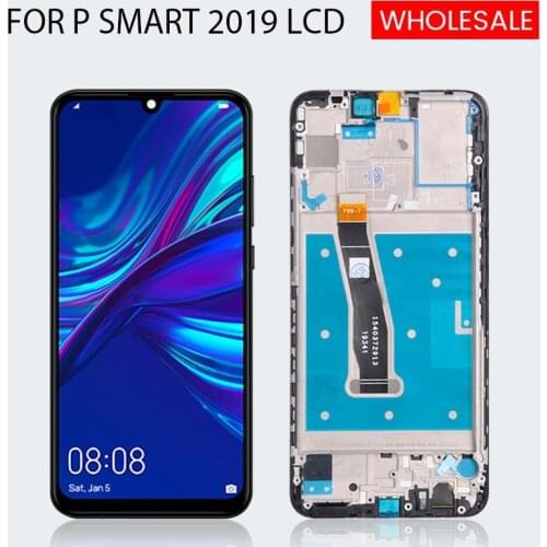 1Pcs 6.2inch Enjoy 9s Display Replacement For Huawei P Smart 2019 LCD With Touch Digitizer Assembly With Frame Free Shipping