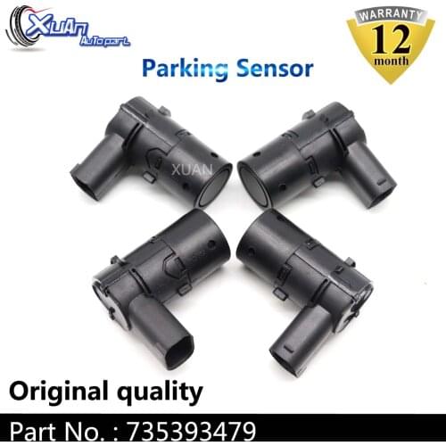 XUAN 4pcs Car PDC Parking Sensor 735393479 For Alfa Romeo 147 156 159 166 GT JTD Brera Fiat Lancia