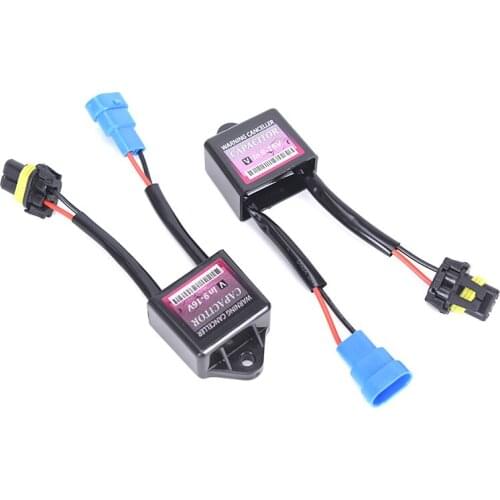 Hot sale 2pcs canbus HID xenon warning canceller decoder device hid warning canceler Error free HID warning canceller capacitor