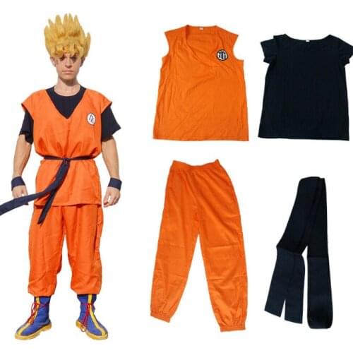 Anime Cosplay Halloween Party Clothing Costume Z DBZ Cosplay Outfit & Clothes