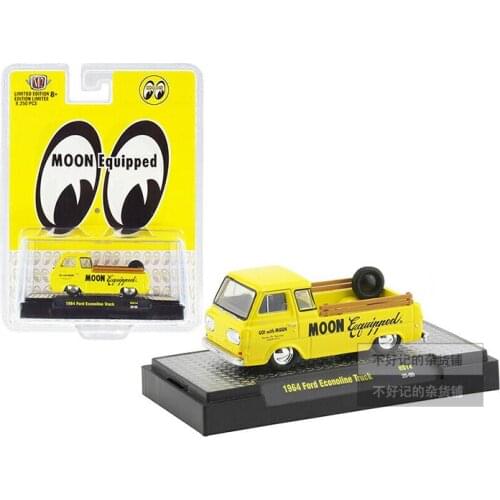 M2 machine 1:64 1964 Fords Econoline truck Collection Metal Die-cast Simulation Model Cars Toys