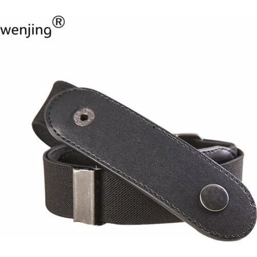 20201028 new design unisex travel Prevent allergy Invisible without metal belt no need airport take off jeans belt