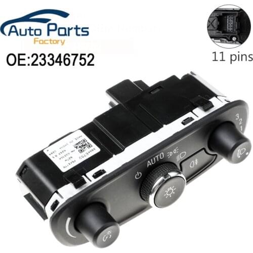 New Headlight Fog Light Lamp Control Switch For Chevrolet Malibu 23346752