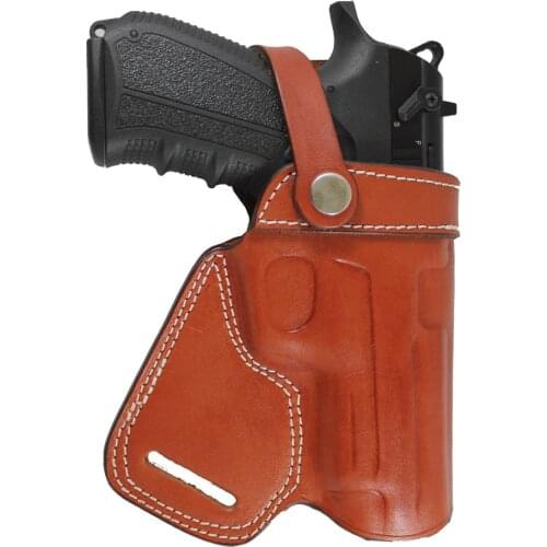 YT HOBBY Taurus G2c, g2s Real Leather Fast Draw With Strap OWB Carry SOB Of Small Back Handmade Pistol Gun Holster Pouch