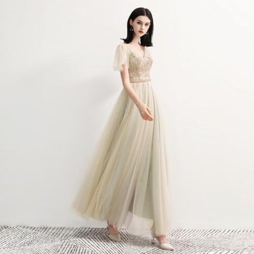 Autumn długa sukienka prom party dresses vestido de noiva sereia gown robe de soiree tulle soft evening dresses for women