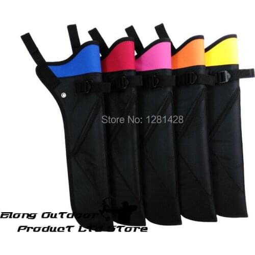 1X Arrow Quiver Holder Waist Bag Durable Nylon 5 Colors 18*46.5cm Hunting Arrows Archery Bow Free Shipping
