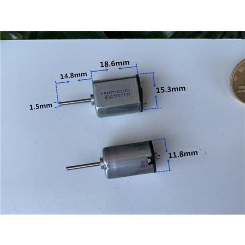 2pcs Original 030 micro motor audio and video equipment motor long shaft silent motor electronic door lock