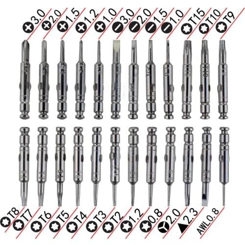 50set New mini 25 all in one Precision Screwdriver Repair Tool Set for Mobile Phone Laptop Camera Eyeglass