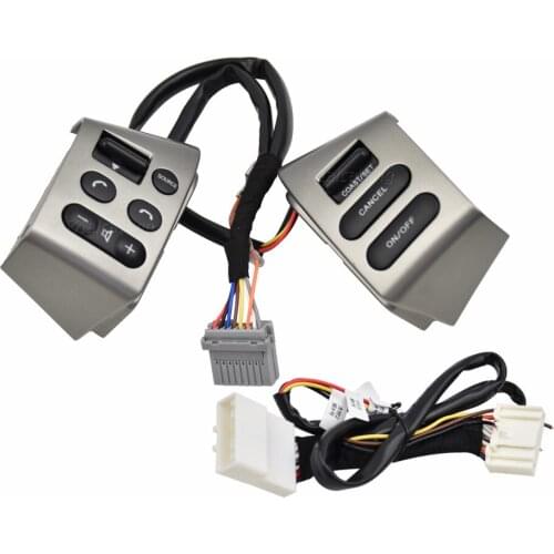 Car Accessories Steering Wheel Control Buttons Switch For Nissan Sylphy 2005-2017 Tiida 2005-2008 Livina 2007-2010