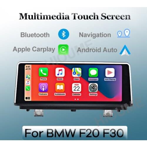 8.8" Wrieless Apple CarPlay Android Auto Car Multimedia Display Screen For BMW Series 1/2 F20 F22 Series 3/4 F30 F32 NBT system
