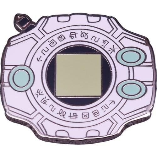 Digimon Adventure Digivice Lapel Pin digital gameplay Brooch goods frontier Badge nostalgia Gamers Gift