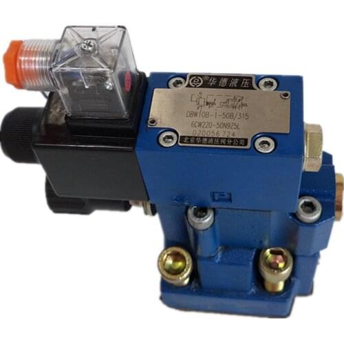 HUADE Hydraulic Valve DBW10B-1-50B/3156CW220-50N9Z5L DBW10B-1-50B/3156CG24N9Z5L Electromagnetic Relief Valve