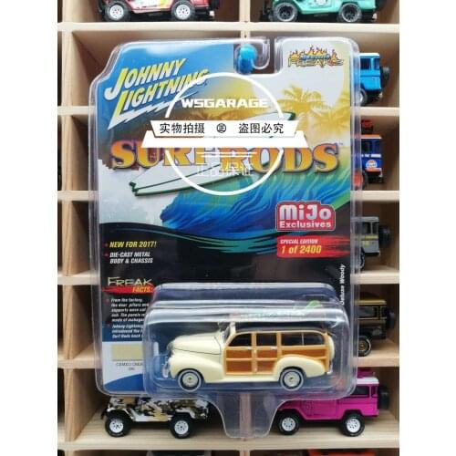 Johnny Lightning 1/64 Chevrolet Special Deluxe Woody Diecast Collection of Die-casting Simulation Alloy Model Children Toys